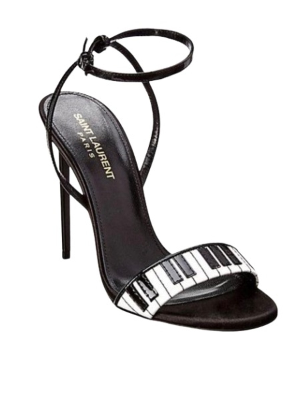 YSL Abbey Piano Sandals, size 38.5. Brand new in box!